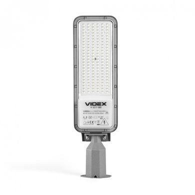 Вуличний LED ліхтар прожектор VIDEX P65, SLE17, 100W, 11000Lm, 5000K, 220V Сірий VL-SLE17-1005