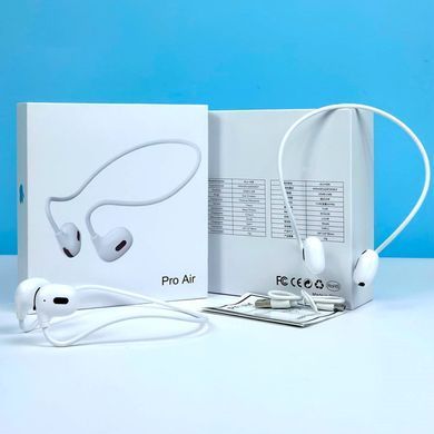 Безпровідні навушники з мікрофоном Apple Pro Air Sport Original series 1:1 Білий 45115