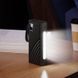 Павербанк зі швидкою зарядкою 22.5W та кабелями Lightning, Type-C, Micro-USB, USB 20000mAh та ліхтариком HOCO J155 Чорний