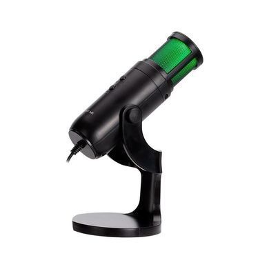 Ігровий мікрофон з RGB-підсвічуванням XTRIKE XMC-03 USB3.0, 1.5m Чорний