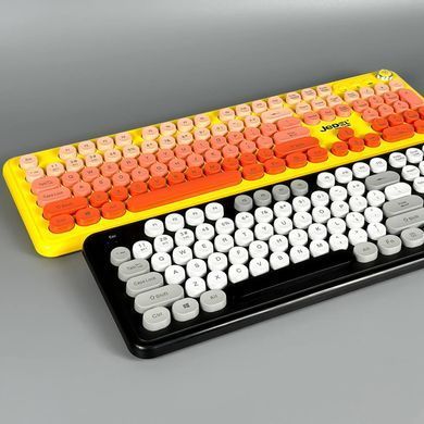 Безпровідна мембранна клавіатура JEDEL WKB104 Yi Zhaowei 2.4G + Bluetooth Чорний 59675
