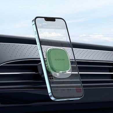 Автомобільний магнітний тримач 360 в повітропровід BOROFONE BH82 Блакитний
