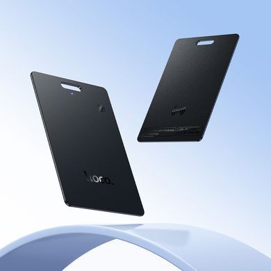 Трекер у форматі картки для пошуку гаманця, речей HOCO E102 100mAh Чорний