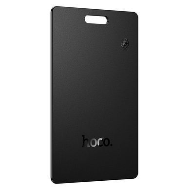 Трекер у форматі картки для пошуку гаманця, речей HOCO E102 100mAh Чорний