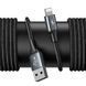 Кабель для зарядки BASEUS Combo USB to Lightning/2USB Special Data Cable for Backseat |1.5m, 3A| CALHZ-01