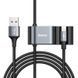 Кабель для зарядки BASEUS Combo USB to Lightning/2USB Special Data Cable for Backseat |1.5m, 3A| CALHZ-01