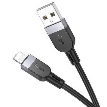 Кабель для зарядки Lightning Apple iPhone HOCO X109 Energy 1м, 2,4A Чорний