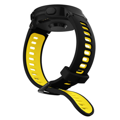 Ремінець для Garmin Forerunner 220/230/235/620/630/735 Чорно-Жовтий