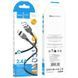 Кабель для зарядки Lightning Apple iPhone HOCO X109 Energy 1м, 2,4A Чорний