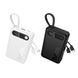 Павербанк 20000 mAh з вбудованими кабелями Type-C і Lightning HOCO J171A повербанк power bank