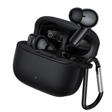 Бездротові навушники bluetooth-навушники в кейсі з чохлом HOCO EQ30 чорні