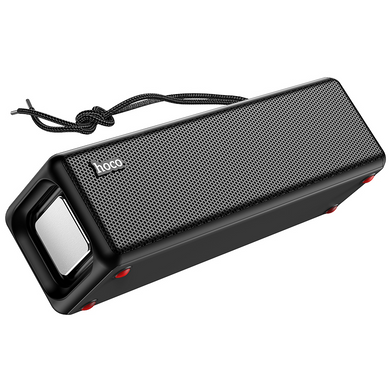 Портативна блютуз колонка HOCO IPX4 HC3 |AUX, SD-card, Bluetooth, USB, FM-Radio| Чорний