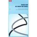 Аудіокабель Audio 3,5mm to 3,5mm XO NB-R211C 100см Чорний