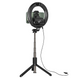 Кільцева Лампа світлодіодна 15см Селфі кільце з регулюванням яскравості і штативом P20D LED Чорний