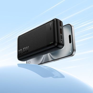 Павербанк 20000mAh зі швидкою зарядкою 22.5W HOCO J159A 2USB 1Type-C Чорний