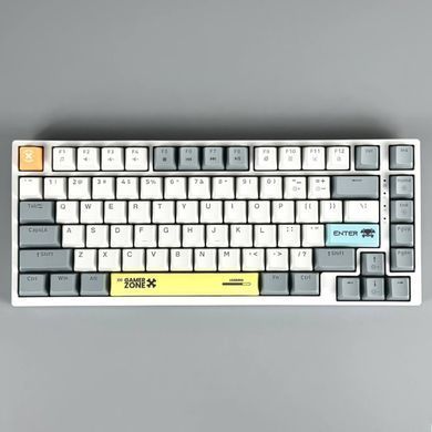 Ігрова механічна дротова клавіатура ONIKUMA G58 з RGB-підсвіткою Білий 56079