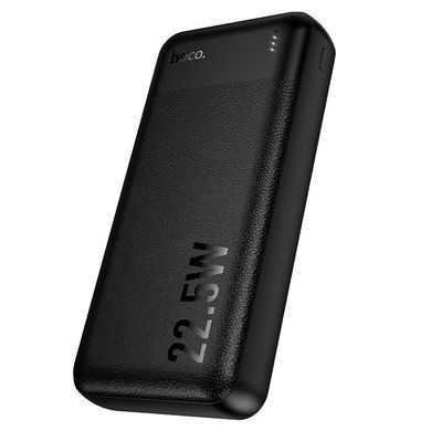Павербанк 20000mAh зі швидкою зарядкою 22.5W HOCO J159A 2USB 1Type-C Чорний