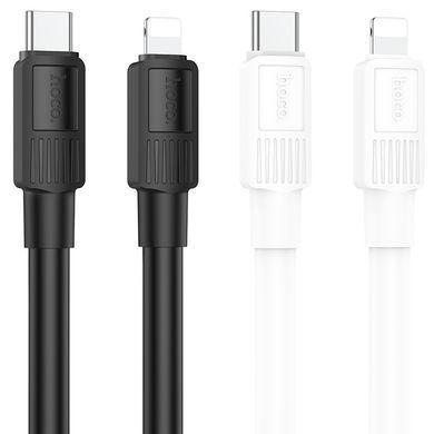 Кабель для телефона із швидкою зарядкою Type-C to Lightning Apple iPhone HOCO X84 Victory 100см 20W Чорний