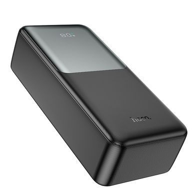 Павербанк повербанк зі швидкою зарядкою 22.5W 30000mAh HOCO J136B 2USB/1Type-C, 22.5W+PD20W Чорний