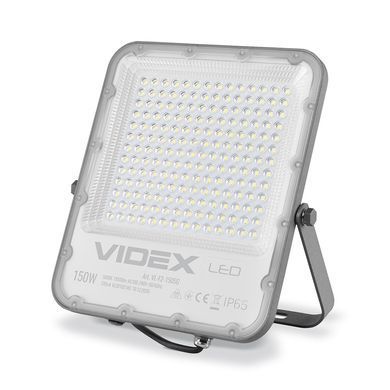 LED прожектор VIDEX PREMIUM 150W, 5000K, 220V Сірий VL-F2-1505G