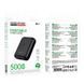 Павербанк PowerBank 5000мА&middot;г BOROFONE BJ81 USB Чорний