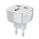 Розумна Wi-Fi розетка LDNIO WIFI SMART POWER PLUG SCW1050 2500W, 10A, 2.4Ghz Білий