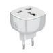 Розумна Wi-Fi розетка LDNIO WIFI SMART POWER PLUG SCW1050 2500W, 10A, 2.4Ghz Білий