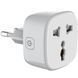 Розумна Wi-Fi розетка LDNIO WIFI SMART POWER PLUG SCW1050 2500W, 10A, 2.4Ghz Білий