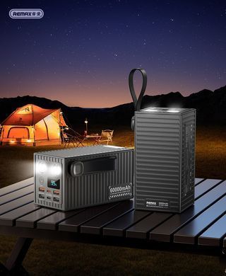 Павербанк 60000 повербанк 60000 зі швидкою зарядкою 22.5W REMAX RPP-609 Pro power bank для роутера павер банк 60000 з ліхтарем