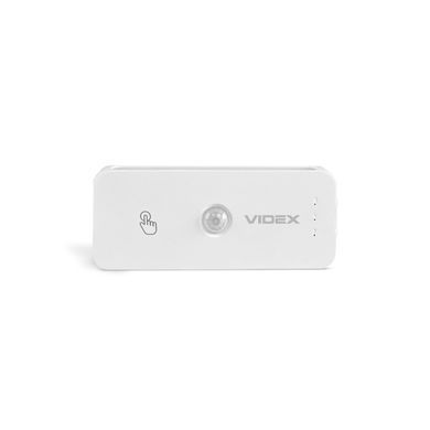 LED світильник акумуляторний з датчиком руху VIDEX 50Lm, 3000K-6500K Білий VL-NL053W-S