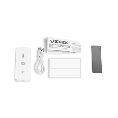 LED світильник акумуляторний з датчиком руху VIDEX 50Lm, 3000K-6500K Білий VL-NL053W-S