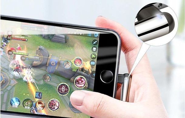 Кабель кутовий для зарядки телефону Lightning Apple iphone BASEUS Sharp-bird 100см |2.4A| Червоний