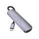 USB-hub хаб адаптер перехідник 6-в-1 HOCO HB28 Type-C to HDMI+PD+USB3.0+USB2.0+SD+TF Сірий
