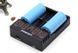 Зарядний пристрій для акумуляторів + Powerbank Liitokala Lii-402, Ni-Mh/Li-ion/Li-Fe/LiFePO4, USB