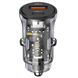 Автомобільний зарядний пристрій швидкої зарядки USAMS US-CC164 |1USB/1Type-C, 30W| Чорний