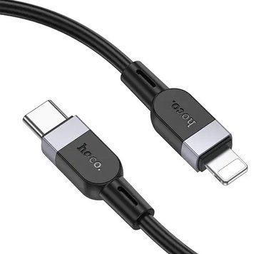 Кабель із швидкою зарядкою 2м Lightning Apple iPhone HOCO X109 Energy PD27W Чорний
