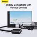 USB кабель подовжувач 2m BASEUS AirJoy Series USB2.0 Чорний B00631103111-03
