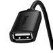 USB кабель подовжувач 2m BASEUS AirJoy Series USB2.0 Чорний B00631103111-03