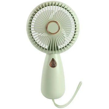 Портативний вентилятор з LED-підсвічуванням ZB103 Mini 1 швидкість, 2,5 Вт Зелений 48588