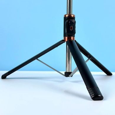 Монопод трипод на штативі 170 см для телефону з пультом ДУ JC-18 Selfie Stick Чорний 48607