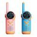 Дитяча рація Walkie Talkie D22 (2 шт) з радіусом дії до 3 км Рожевий/Блакитний, Розовый/Голубой