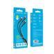 Кабель 3в1 для зарядки MicroUSB + TypeC + Lightning 3-in-1 BOROFONE BX66 1м Чорний