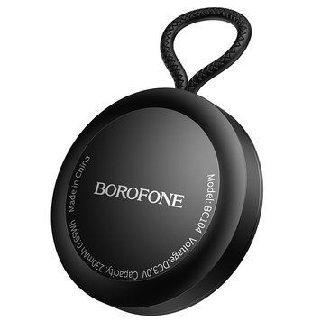 Розумний брелок для пошуку ключів, сумки, гаманця BOROFONE BC104 Чорний