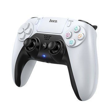 Безпровідний ігровий контролер джойстик для ПК, PS4, PS5 HOCO GA1 Білий