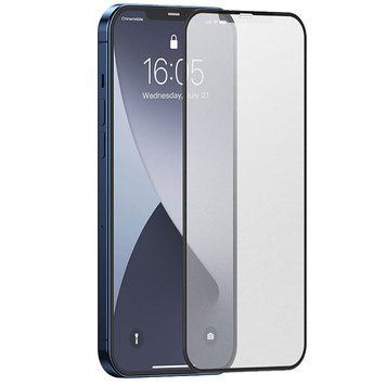 Захисне матове повноекранне скло для iPhone 12 Pro MAX 6.7" HOCO A28 Чорний