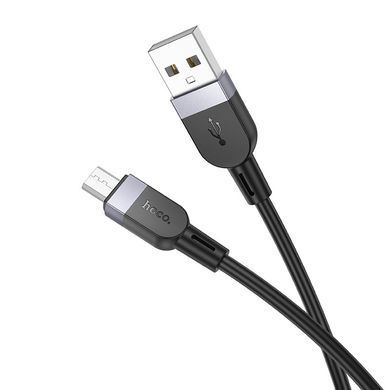 Кабель для зарядки 3м MicroUSB Android HOCO X109 Energy 2.4A Чорний