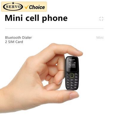 Міні телефон BM310 запасний телефон кнопковий телефон Nano SIM міні мобільний телефон чорний