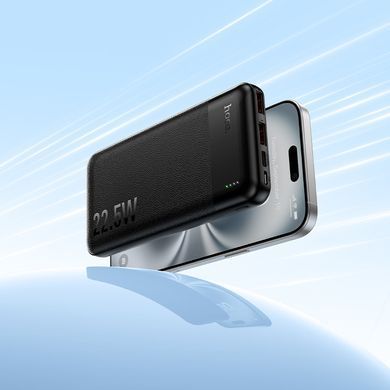Павербанк 10000mAh зі швидкою зарядкою 22.5W HOCO J159 2USB, 1Type-C Чорний