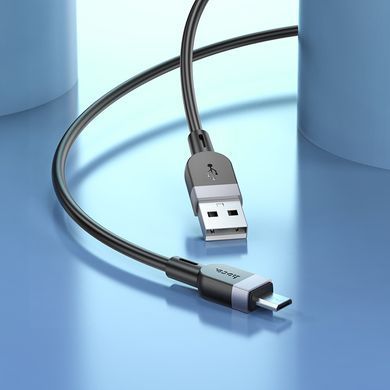Кабель для зарядки 3м MicroUSB Android HOCO X109 Energy 2.4A Чорний