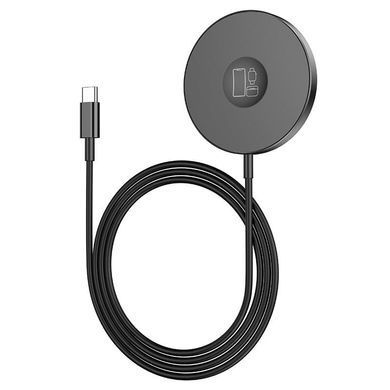 Бездротова зарядка Magsafe 3в1 для iPhone, Apple Watch, Airpods BOROFONE BQ18 | 15W | Чорний